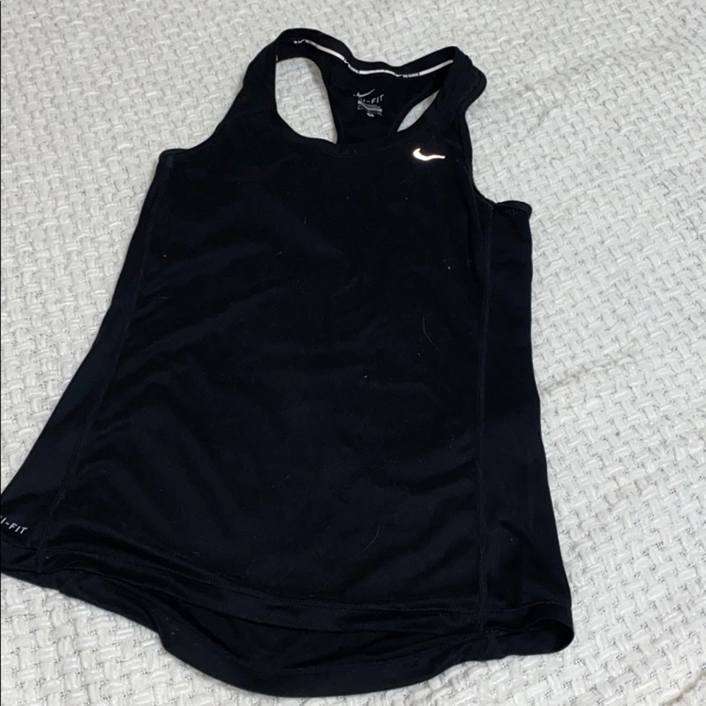 Black Nike Dri-fit tank top